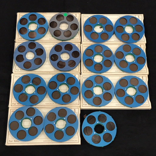 NAGRA SN SNN SNS オープンリールテープ 保存ケース付き 含 オーディオ用品 計8点 セット